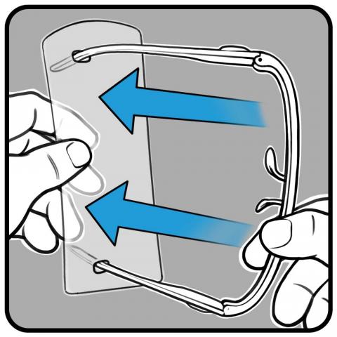Инструкция - 4 - Откройте держатель и выдвиньте блистер