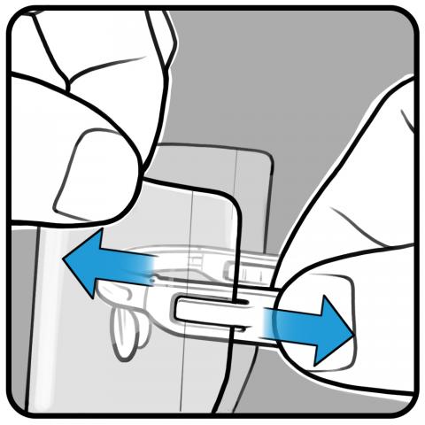 Инструкция - 11 - После использования снимите защитную пленку с фиксаторов держателя